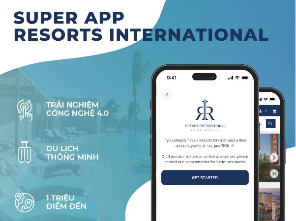 Resorts International (RI) ra mắt Super APP Du lịch công nghệ 4.0